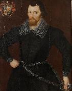 Hieronimo Custodis Portrait of a Gentleman, Probably Wilson Gale oil painting on canvas